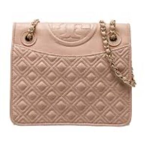 Tory Burch Fleming Quilted Leather Bag